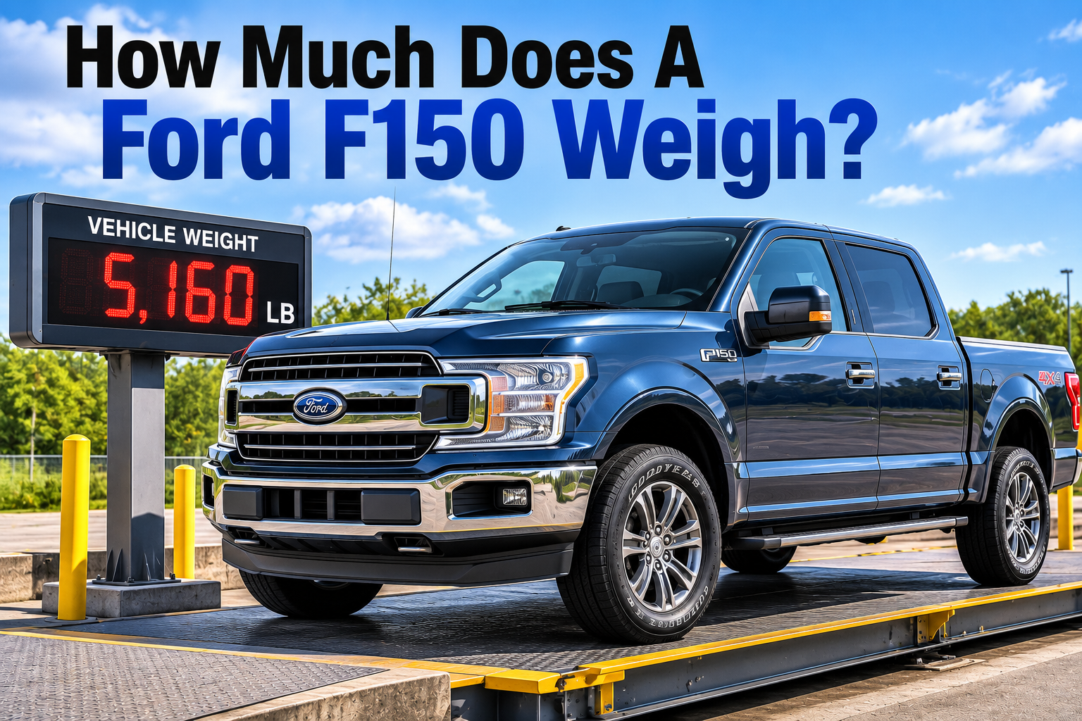 How Much Does a Ford F150 Weigh