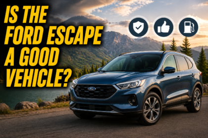 Is The Ford Escape A Good Vehicle?