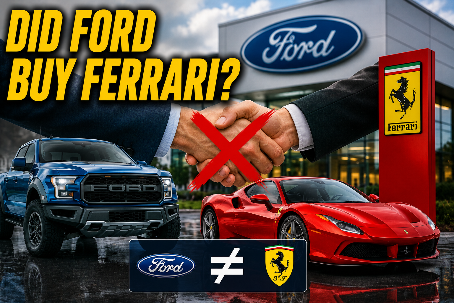 Did Ford Buy Ferrari?