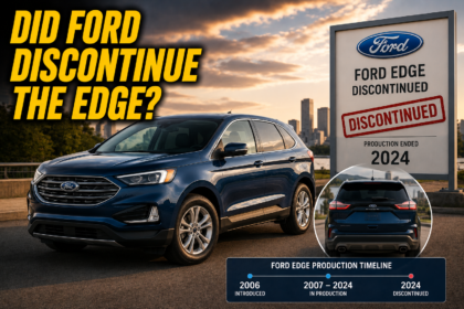 Did Ford Discontinue the Edge?