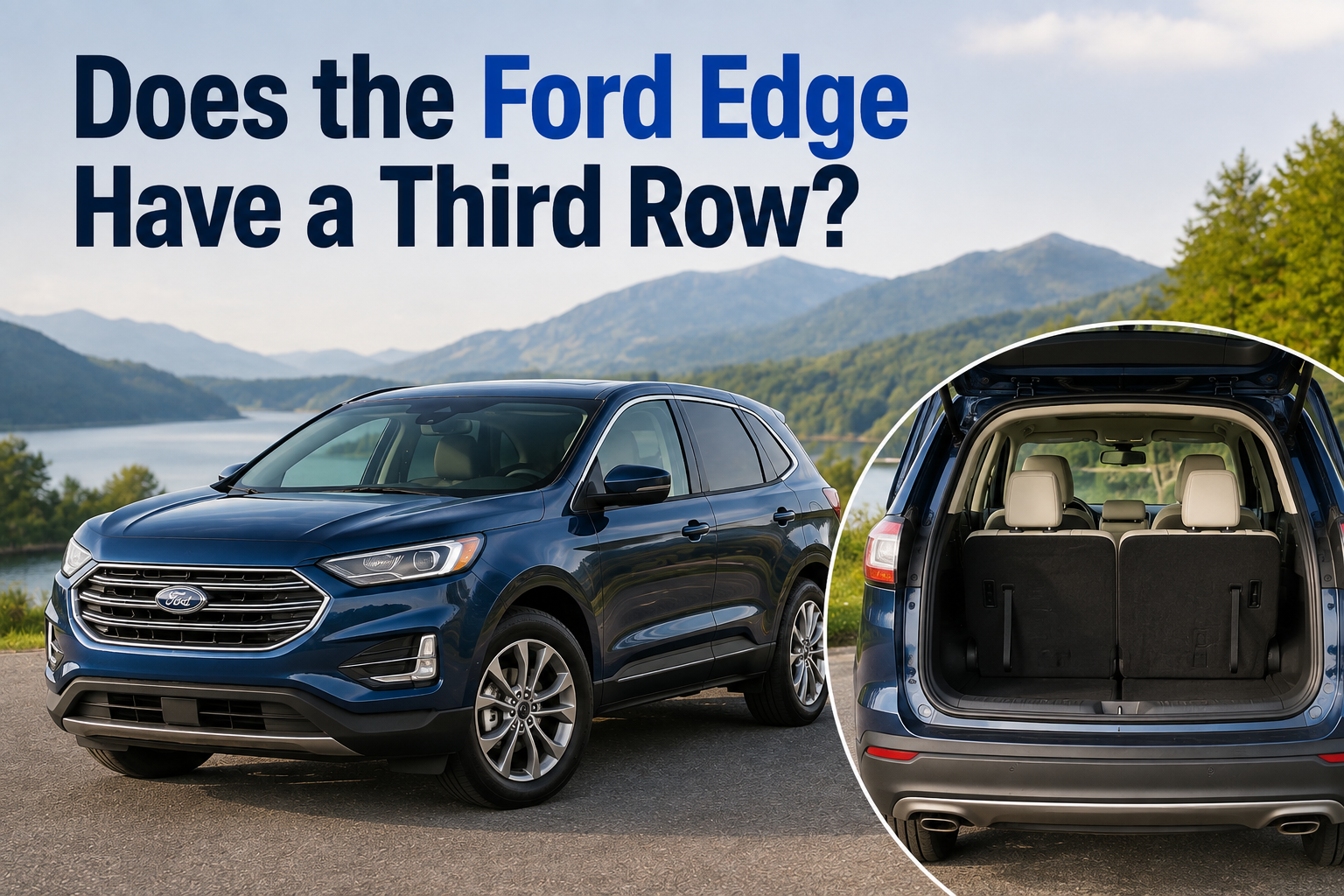 Does the Ford Edge Have a Third Row?