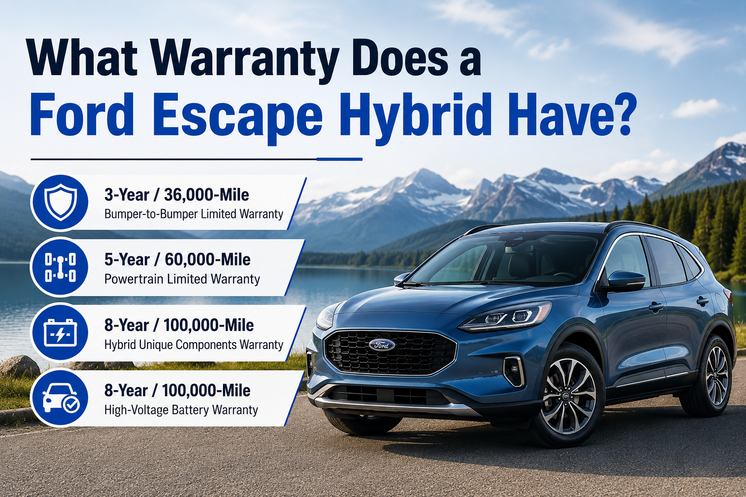 What Warranty Does a Ford Escape Hybrid Have?